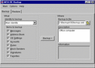 MTA OE Backup screenshot